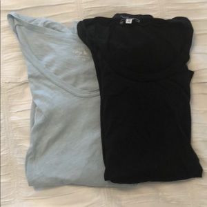 TWO t shirts: JCrew and Splendid